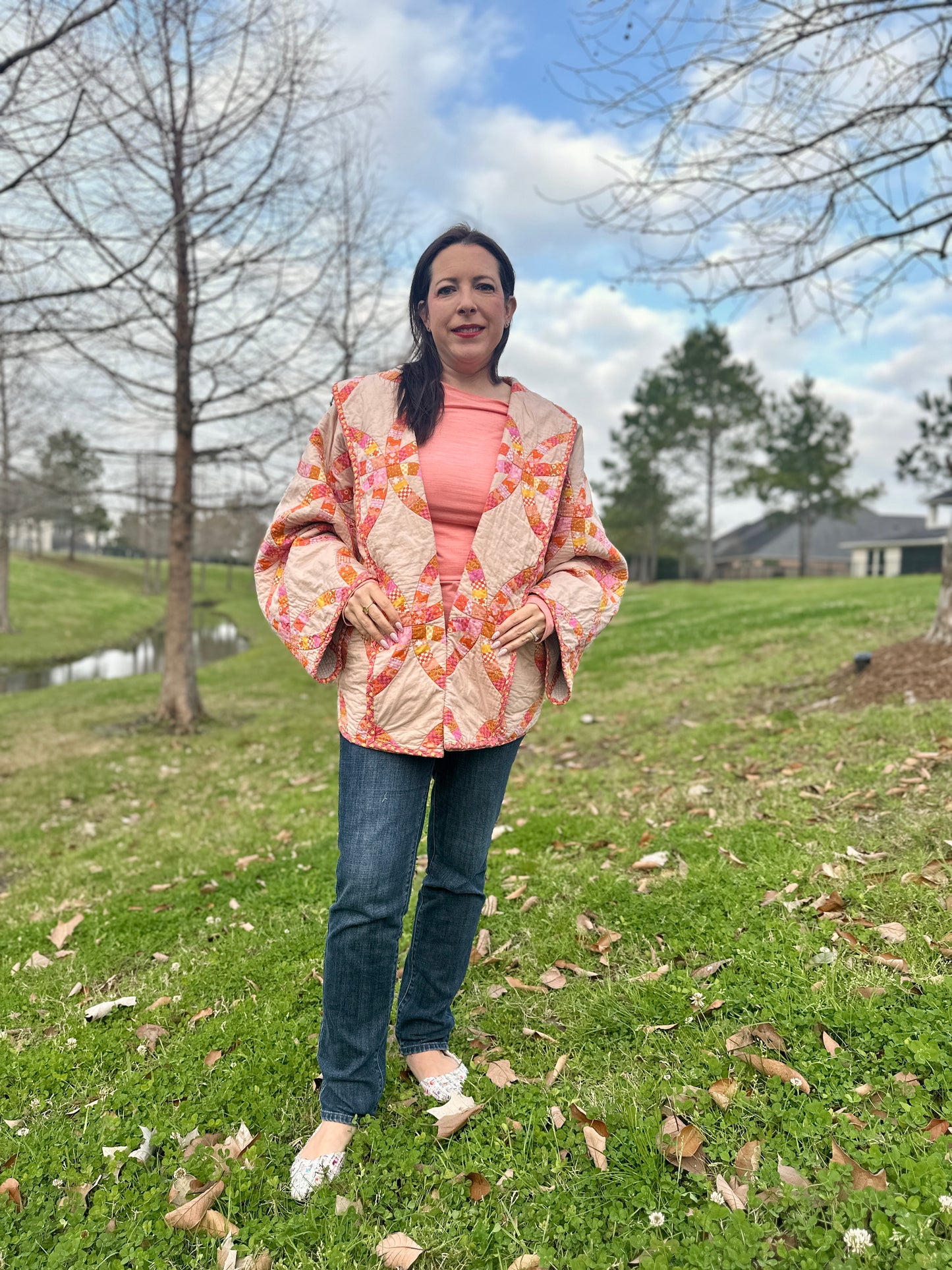 New for 2025! Carling Loves Cats Reversible Quilted Coat Pattern with Collar or Hood with FREE video tutorials