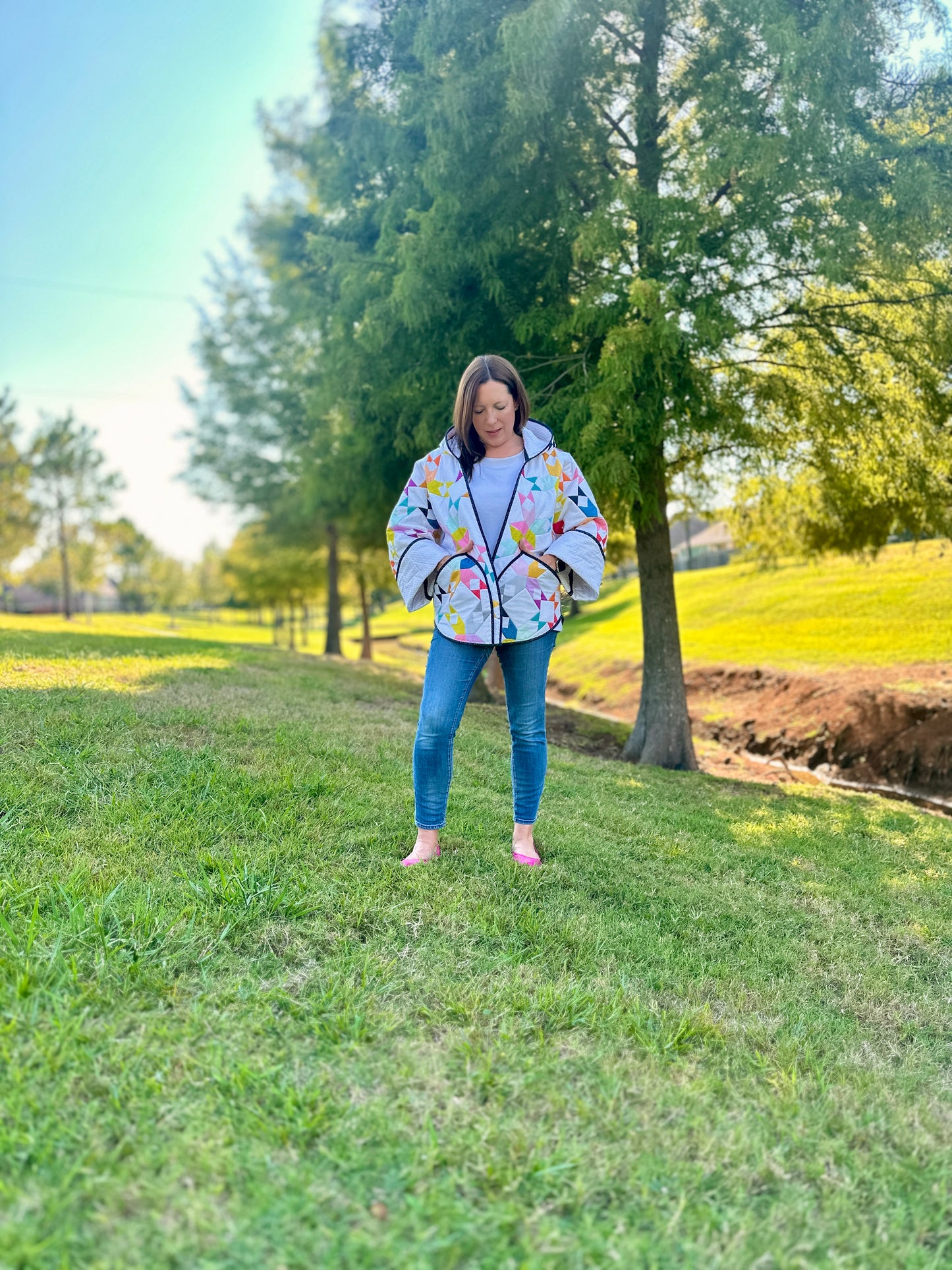 Updated for 2026! Reversible Quilted Coat Pattern | 8 Sizes (XS–4X) | Collar or Hood | FREE Video Tutorials