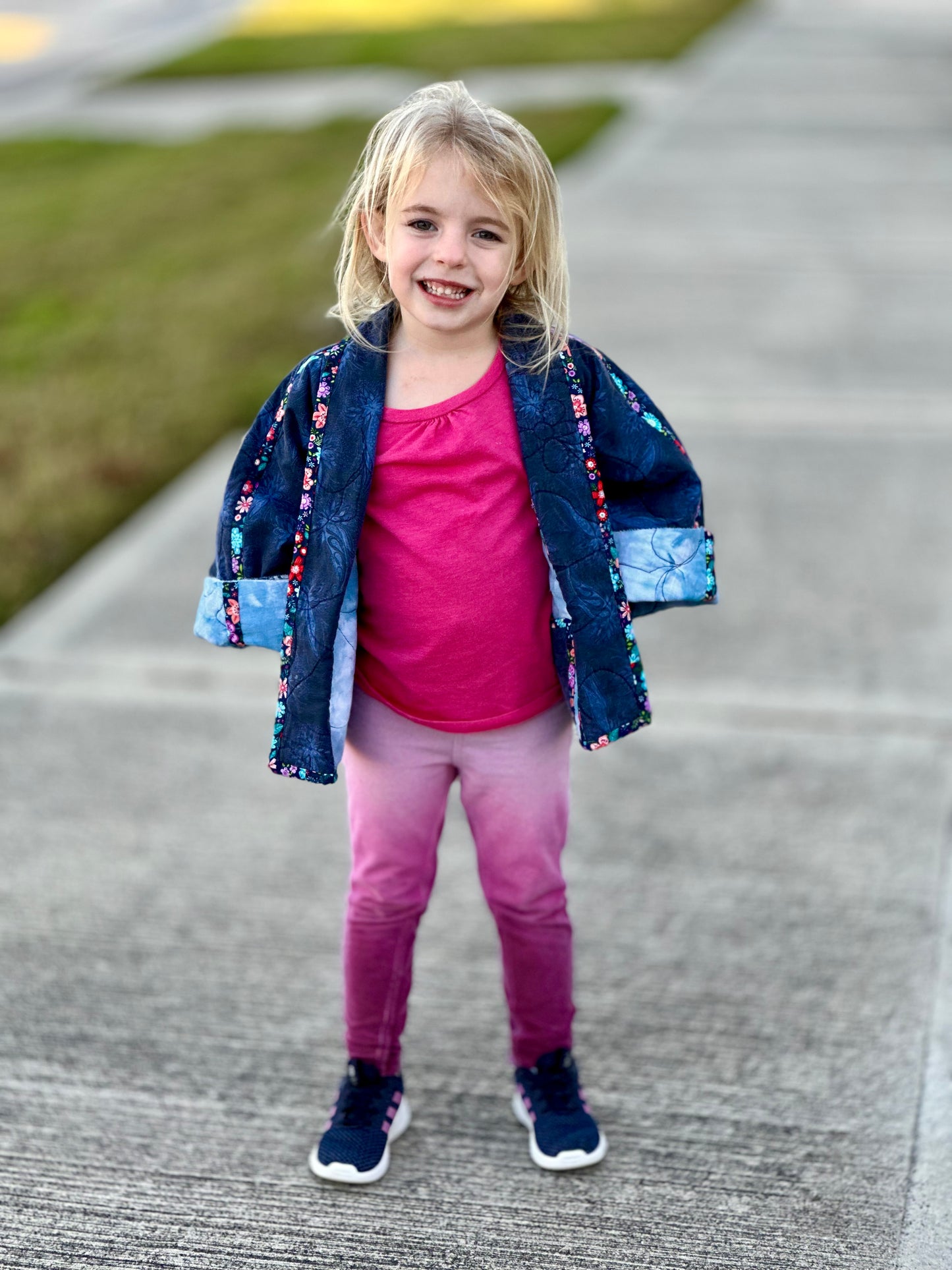 Kids Reversible Quilted Coat Pattern with Collar or Hood with FREE video tutorials