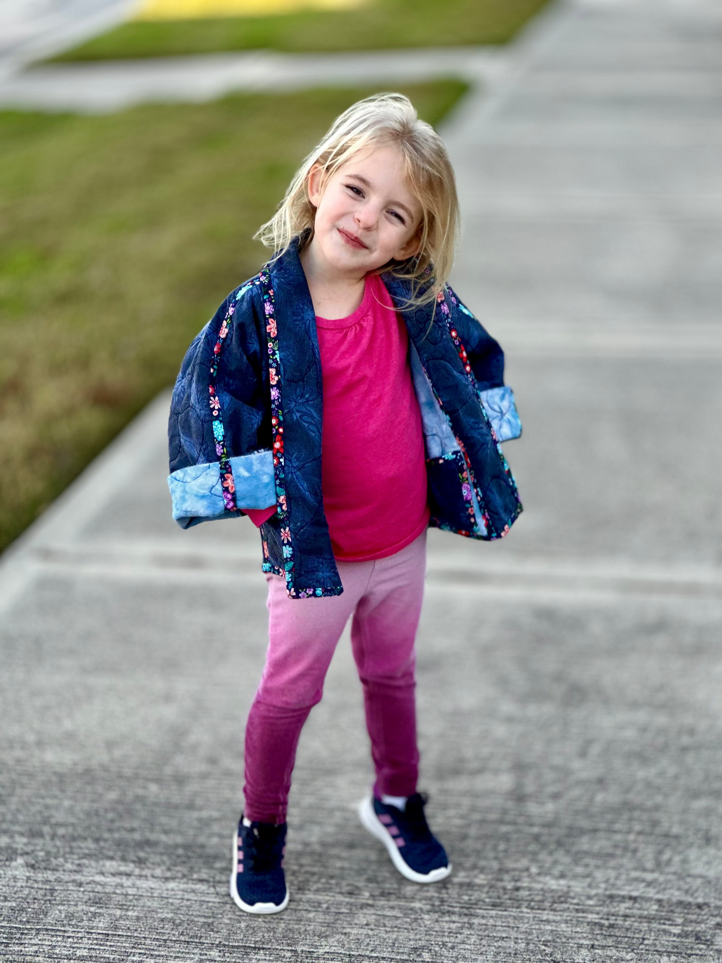 Kids Reversible Quilted Coat Pattern with Collar or Hood with FREE video tutorials