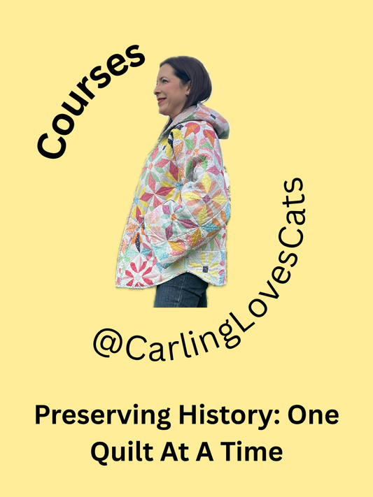 Course: Preserving History: One Quilt At A Time